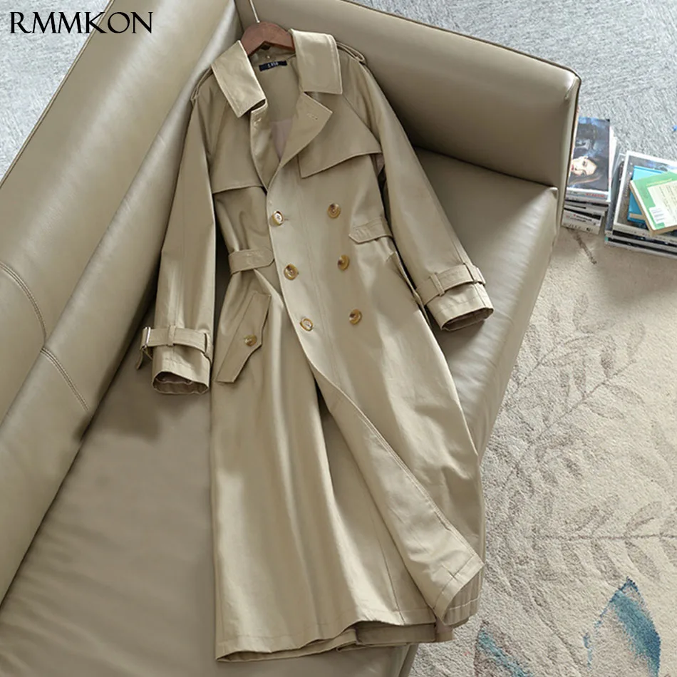 2019 Autumn New Women's Casual trench coat oversize Double Breasted Vintage Washed Outwear Loose Clothing
2019 Autumn New Women's Casual trench coat oversize Double Breasted Vintage Washed Outwear Loose Clothing