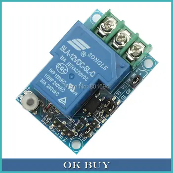 DC 12V 30A One Channel Self-locking Multifunctional A Key Switch Relay Module Board Optocoupler Isolation
DC 12V 30A One Channel Self-locking Multifunctional A Key Switch Relay Module Board Optocoupler Isolation