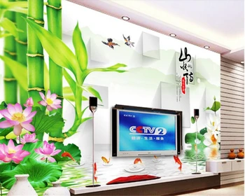 beibehang Personality indoor papel de parede wallpaper landscape nine fish lotus 3D stereo TV background wallpaper for walls 3 d
beibehang Personality indoor papel de parede wallpaper landscape nine fish lotus 3D stereo TV background wallpaper for walls 3 d