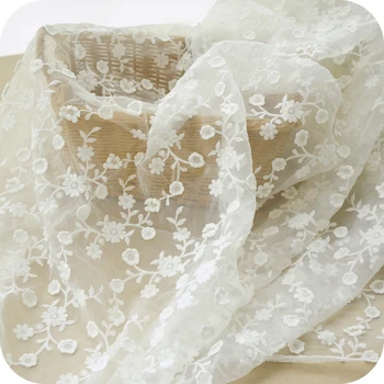 quality 130*91cm organza flower embroidery lace fabric embroidery Wedding Dress Tulle Skirt Material fabrics for patchwork
quality 130*91cm organza flower embroidery lace fabric embroidery Wedding Dress Tulle Skirt Material fabrics for patchwork