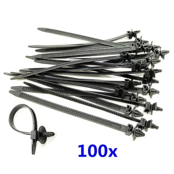 Band Cable Tie Clip 100pcs High Quality Nylon Bundled Wire Harness Fastener Zip Kit
Band Cable Tie Clip 100pcs High Quality Nylon Bundled Wire Harness Fastener Zip Kit