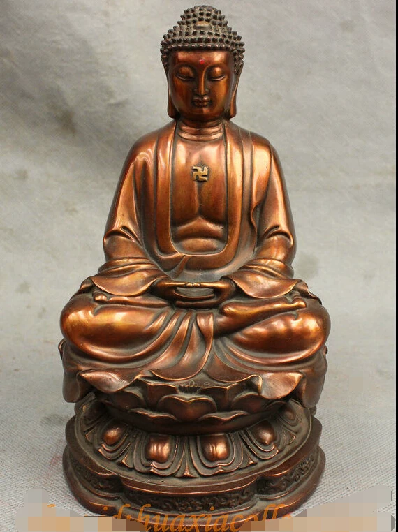 $ $ 8inch Chinese Buddhist Pray Pure Bronze Shakyamuni Sakyamuni Tathagata Buddha Statue
$ $ 8inch Chinese Buddhist Pray Pure Bronze Shakyamuni Sakyamuni Tathagata Buddha Statue