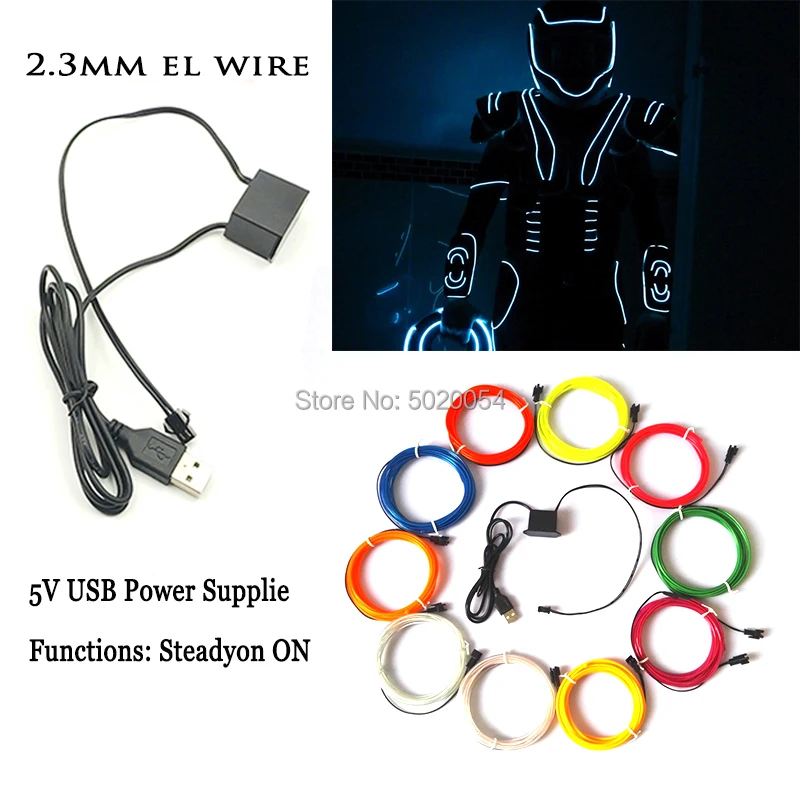 3M Light String Neon LED lamp Flexible EL Wire Rope Tube Waterproof Glow EL Cold Line With Controller
3M Light String Neon LED lamp Flexible EL Wire Rope Tube Waterproof Glow EL Cold Line With Controller