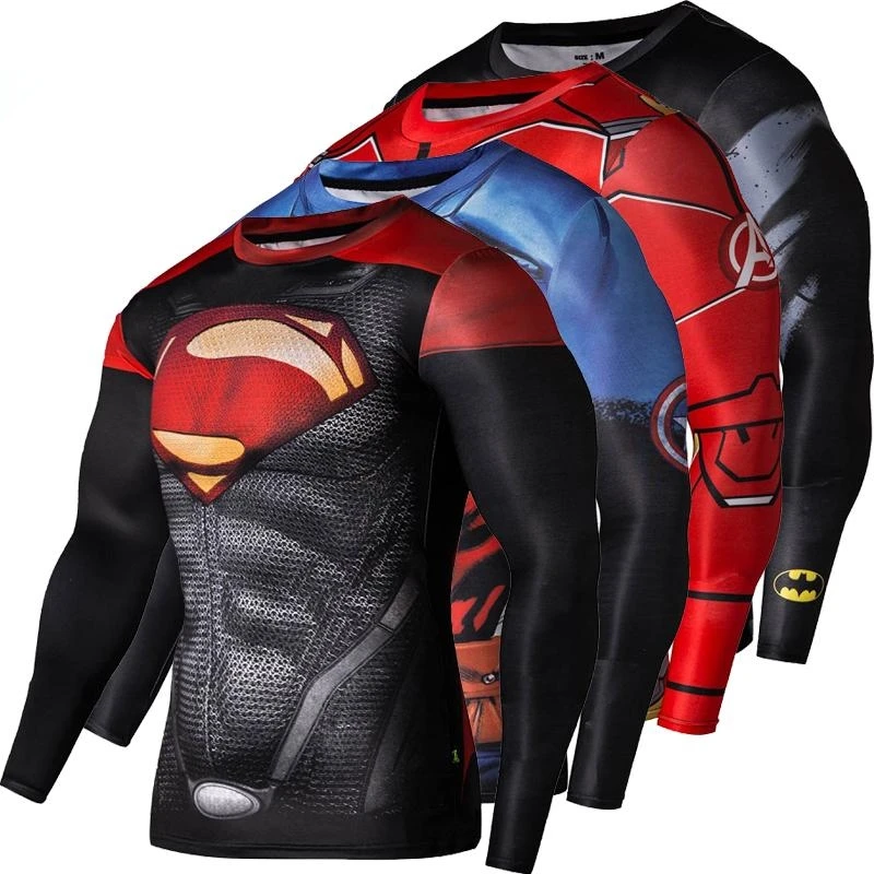 Men Running T-shirts Fitness Compression Shirt Men Black Panther Crossfit Bodybuilding T shirt 3D Printed Superman Tops
Men Running T-shirts Fitness Compression Shirt Men Black Panther Crossfit Bodybuilding T shirt 3D Printed Superman Tops