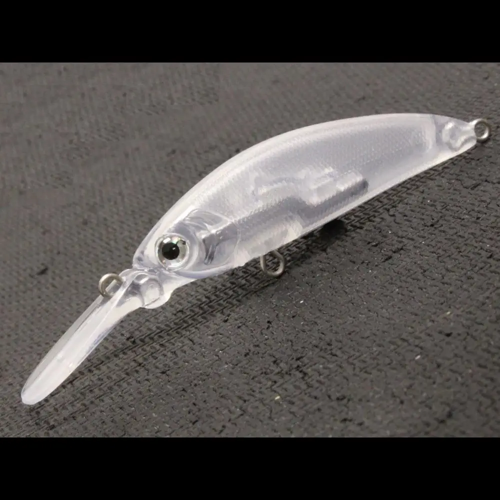 wLure Lightweight Tiny Sinking Minnow Unpainted Transparent Blank Lure with Random Color Eyes for Customize Painting UPM823P10
wLure Lightweight Tiny Sinking Minnow Unpainted Transparent Blank Lure with Random Color Eyes for Customize Painting UPM823P10