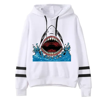 2020 Female Long Sleeve Hooded Harajuku Women Hoodies Cartoon Shark Printed Sweatshirts HipHop Tops Streetwear punk style
2020 Female Long Sleeve Hooded Harajuku Women Hoodies Cartoon Shark Printed Sweatshirts HipHop Tops Streetwear punk style