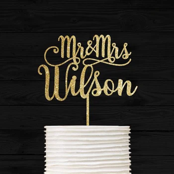 Personalized Wedding Cake Topper, Custom name Cake Topper for Wedding Engagement , Mr and Mrs cake topper Decoration Supplies
Personalized Wedding Cake Topper, Custom name Cake Topper for Wedding Engagement , Mr and Mrs cake topper Decoration Supplies