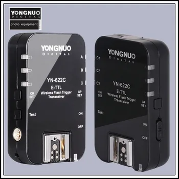 Yongnuo YN622c YN 622 YN-622 E-TTL wireless flash trigger transceiver for canon 500d 600d 700d 1300d 1d3 5d3 camera flash light
Yongnuo YN622c YN 622 YN-622 E-TTL wireless flash trigger transceiver for canon 500d 600d 700d 1300d 1d3 5d3 camera flash light