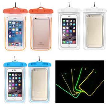 Waterproof Bags Dry Bag with Luminous Underwater Pouch Phone Case bolsa Swimming Bags For universal all models 3.5 inch -6 inch
Waterproof Bags Dry Bag with Luminous Underwater Pouch Phone Case bolsa Swimming Bags For universal all models 3.5 inch -6 inch