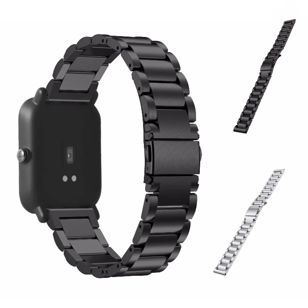 20mm Black/Silver Smart Stainless Steel Watchband Watches Strap Replacement Watch Band For Xiaomi Huami Amazfit Youth Bit BH
20mm Black/Silver Smart Stainless Steel Watchband Watches Strap Replacement Watch Band For Xiaomi Huami Amazfit Youth Bit BH