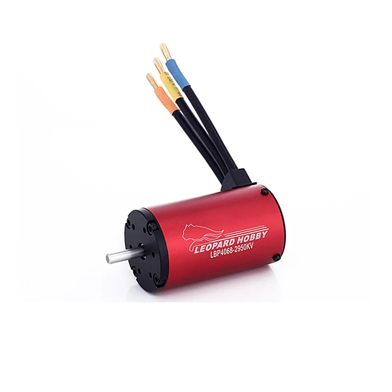 FATJAY Leopard хобби LBP4068 бесщеточный inrunner 4068 1570KV 4 полюсный Бессенсорный двигатель для