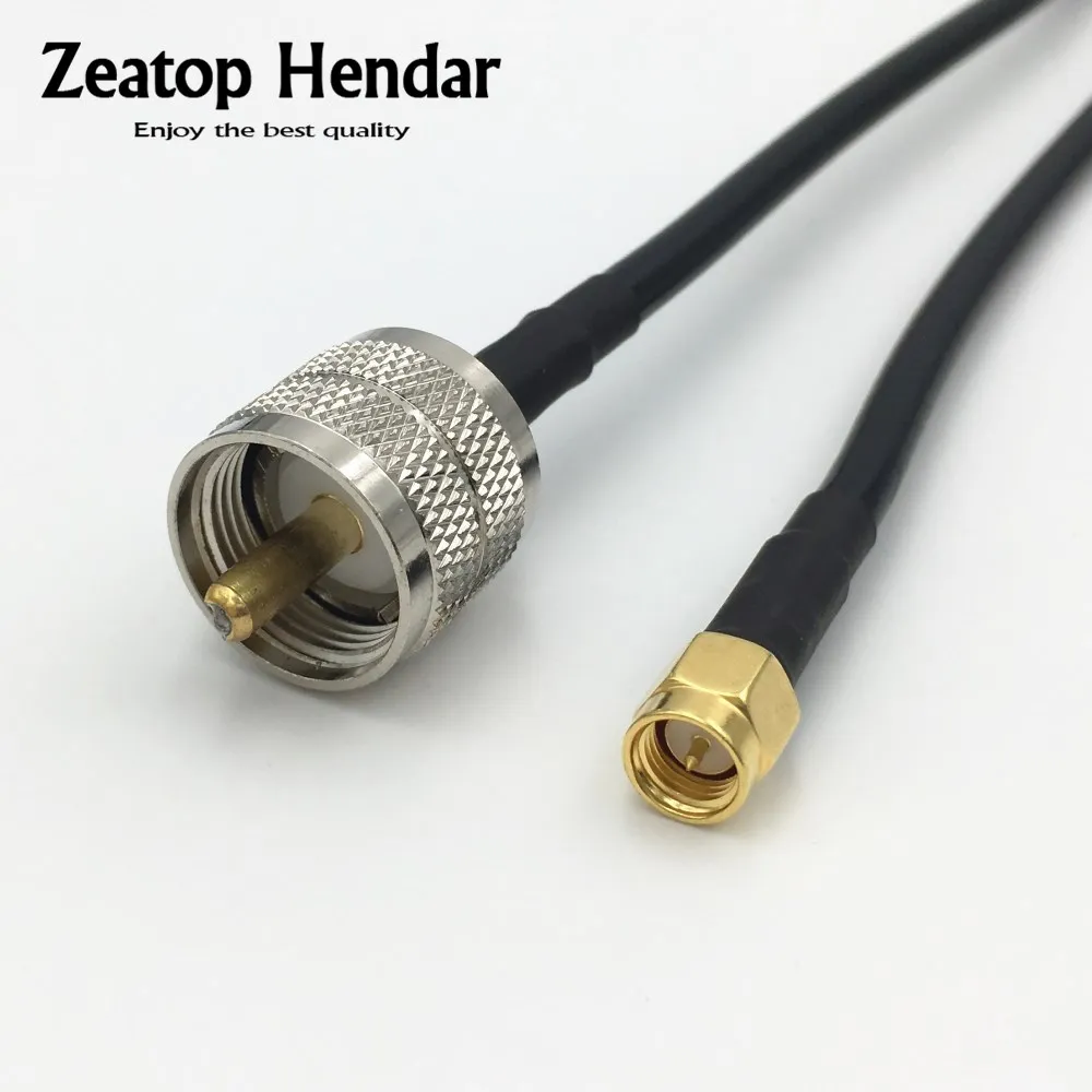 1Pcs RG58 / LMR195 Crimp Cable UHF PL259 Male Plug to SMA RP-SMA 4 Types Jack RF Coaxial Wire Connector 15cm 20cm 30cm 50cm
1Pcs RG58 / LMR195 Crimp Cable UHF PL259 Male Plug to SMA RP-SMA 4 Types Jack RF Coaxial Wire Connector 15cm 20cm 30cm 50cm