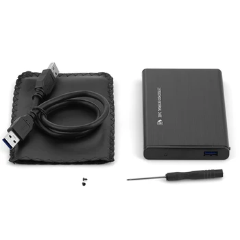 External HDD Enclosure SSD 2.5inch USB 3.0 Hard Disk Drive HDD Enclosure Case Caddy SATA + Screwdriver and Screw
External HDD Enclosure SSD 2.5inch USB 3.0 Hard Disk Drive HDD Enclosure Case Caddy SATA + Screwdriver and Screw