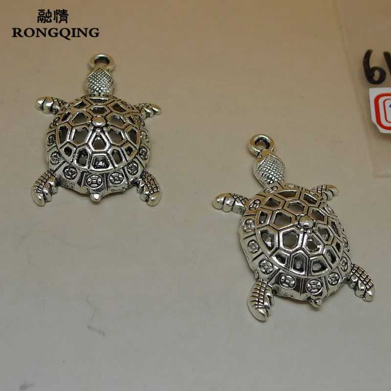 RONGQING 25pcs/lot Antique Silver Hollow Tortoise Charms 40x26mm Big Pendant Jewelry Accessories
RONGQING 25pcs/lot Antique Silver Hollow Tortoise Charms 40x26mm Big Pendant Jewelry Accessories