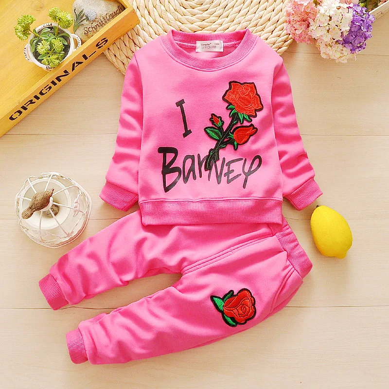 BibiCola Baby Girls Clothes Spring Autumn Girls Flowers Clothing Sets Girls Flowers Sweatshirts+Pants Tracksuit Set
BibiCola Baby Girls Clothes Spring Autumn Girls Flowers Clothing Sets Girls Flowers Sweatshirts+Pants Tracksuit Set