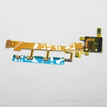 

10pcs/lot Original Replacement Power Button Flex Cable Microphone Flex For Sony Xperia Z L36H L36 LT36 C6602 C6603 ribbon