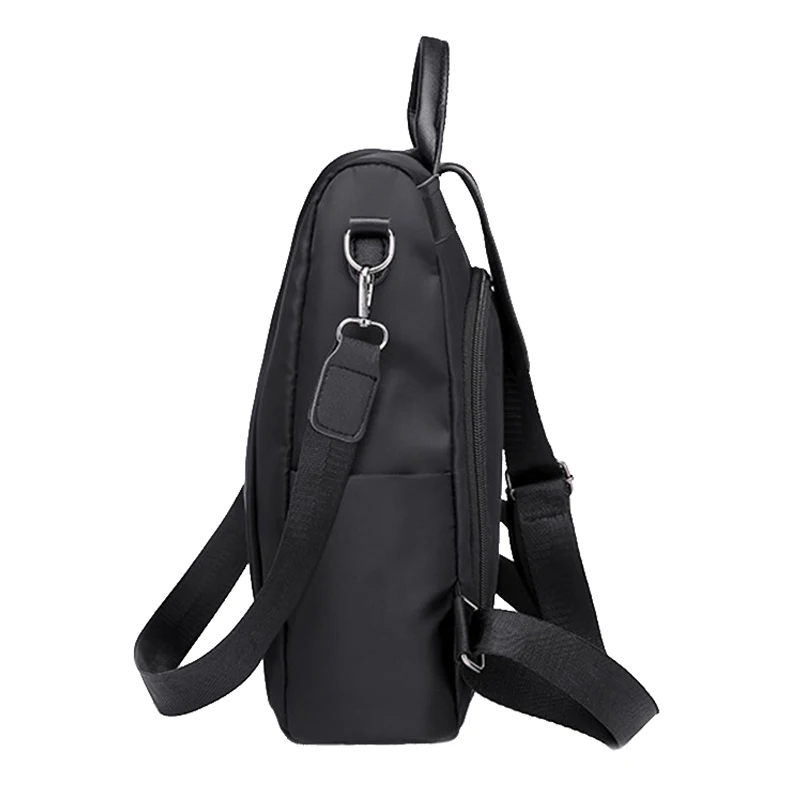 Women Solid Backpack Oxford Waterproof Travel Bag Anti-theft High Capacity Teenage Student Double Shoulder Bags Mochila BP0266 (2)