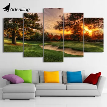 HD printed 5 piece canvas art golf crouse trees painting sunset wall pictures for living room modern free shipping/ CU-1642A
HD printed 5 piece canvas art golf crouse trees painting sunset wall pictures for living room modern free shipping/ CU-1642A