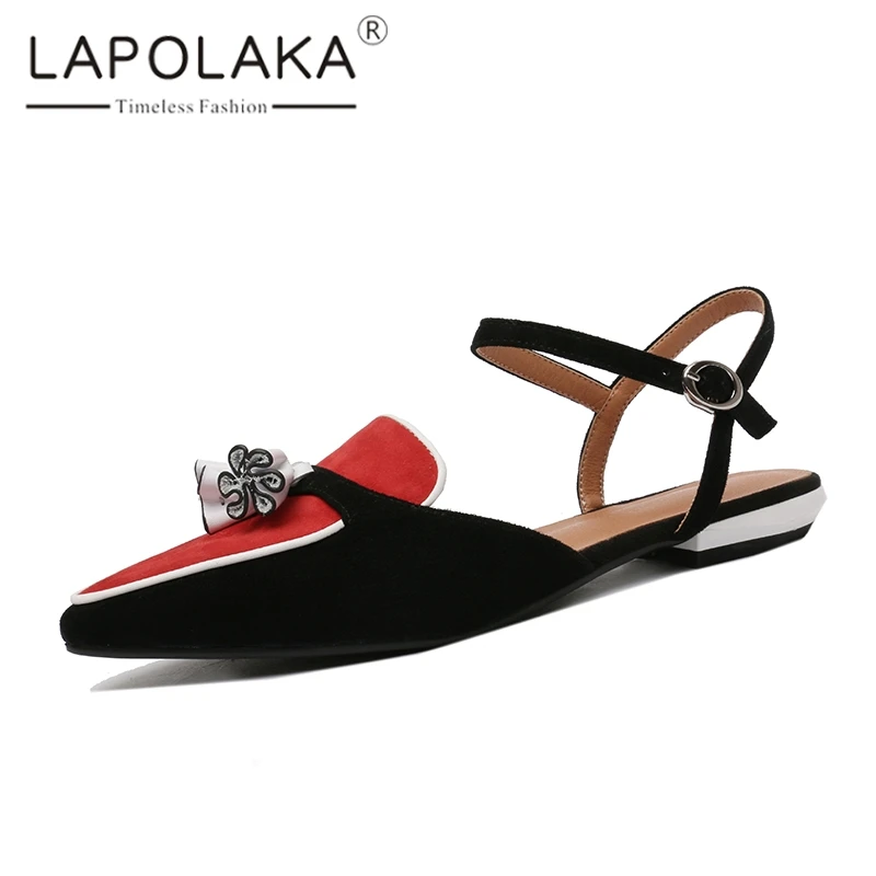 Lapolaka 2019 Brand New Sweet INS Hot Fringe Mixed Color Sandals Women Summer Kid Suede Pointed Toe Sandals Shoes Woman
Lapolaka 2019 Brand New Sweet INS Hot Fringe Mixed Color Sandals Women Summer Kid Suede Pointed Toe Sandals Shoes Woman