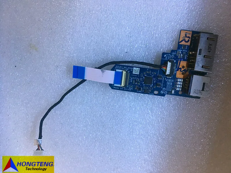 Genuine NS-A042 NS-A042P FOR Lenovo ThinkPad E431 DC Power Jack Ethernet RJ45 port board 100% TESED OK
Genuine NS-A042 NS-A042P FOR Lenovo ThinkPad E431 DC Power Jack Ethernet RJ45 port board 100% TESED OK