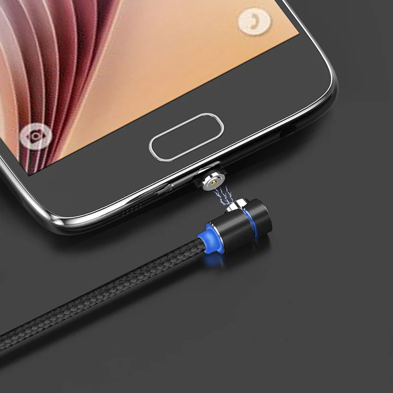High Quality 1 Pcs Magnetic Charging Cable L Shape LED Light 360 Degree for Android Type-c
High Quality 1 Pcs Magnetic Charging Cable L Shape LED Light 360 Degree for Android Type-c