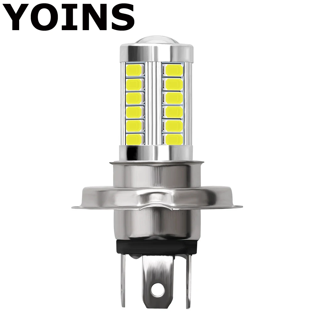2pcs/lot H4 LED 33 SMD 5630 5730 Car LED Light lamp bulb Car Styling HeadLight Fog Light lamps 12V
2pcs/lot H4 LED 33 SMD 5630 5730 Car LED Light lamp bulb Car Styling HeadLight Fog Light lamps 12V