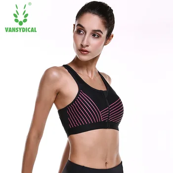 2018 Front Zipper Gym Sports Yoga Bras Women's Printed Running Shockproof Breathable Fitness Workout Underwear Tops
2018 Front Zipper Gym Sports Yoga Bras Women's Printed Running Shockproof Breathable Fitness Workout Underwear Tops