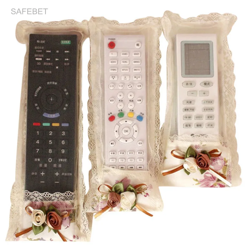 SAFEBET 3pcs/set Cloth Art Remote Control Sets Tv Air Conditioning Remote Control Dust Cover Storage Bag New Dust Cover
SAFEBET 3pcs/set Cloth Art Remote Control Sets Tv Air Conditioning Remote Control Dust Cover Storage Bag New Dust Cover