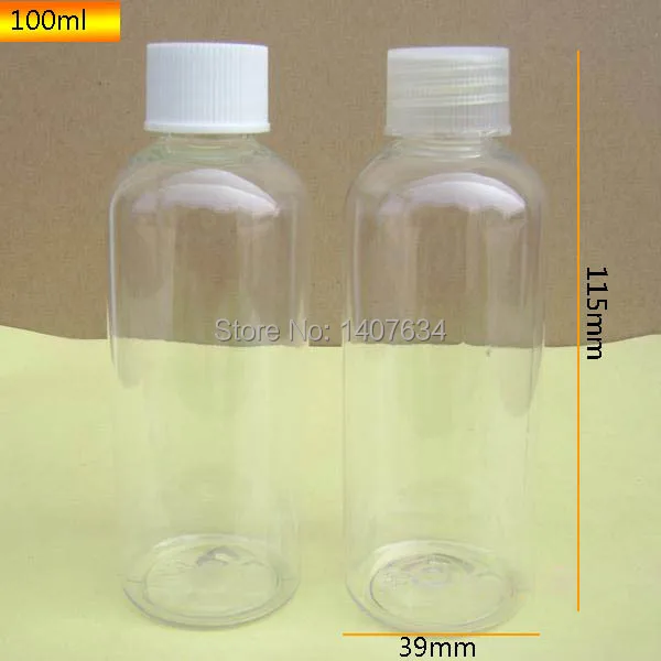 100ml Screw Cap Pet Bottles with Screw Cap 50PCS Screw Top Cap Plastic Bottle for Cosmetics Containers Cosmetic PET Bottle
100ml Screw Cap Pet Bottles with Screw Cap 50PCS Screw Top Cap Plastic Bottle for Cosmetics Containers Cosmetic PET Bottle