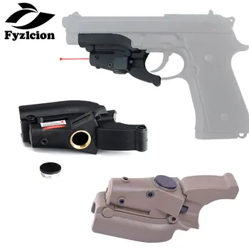 Hunting Pistol Beretta Model 92 96 M9 Red Laser Sight Scope 5mw Power with Lateral Grooves
Hunting Pistol Beretta Model 92 96 M9 Red Laser Sight Scope 5mw Power with Lateral Grooves