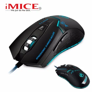 High Quality IMICE X8 8D 1600DPI 6 Buttons Ergonomic Usb Wired Optical PC Gaming Mouse Gamer For Computer / Laptop 4 Colors LED
High Quality IMICE X8 8D 1600DPI 6 Buttons Ergonomic Usb Wired Optical PC Gaming Mouse Gamer For Computer / Laptop 4 Colors LED