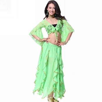 2017 Cotton Hot Sale Bellydance Costume Freeshipping Women Dance Belly Set Twinset Lace Butterfly Top Bordered Ruffle Dress 
2017 Cotton Hot Sale Bellydance Costume Freeshipping Women Dance Belly Set Twinset Lace Butterfly Top Bordered Ruffle Dress