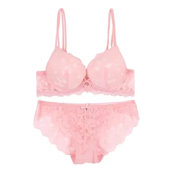 2019 Sexy Lace Bra Set Embroidery Padded Push Up Bra Sets +Bow Lace Brief Women Bra Lingerie Set
2019 Sexy Lace Bra Set Embroidery Padded Push Up Bra Sets +Bow Lace Brief Women Bra Lingerie Set