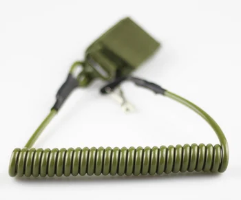 Tactical Telescopic Sling Lanyard Pistol Spring Sling with Belt Buckle Flashlight Safety Rope Retractable Plastic Spiral Rope 20
Tactical Telescopic Sling Lanyard Pistol Spring Sling with Belt Buckle Flashlight Safety Rope Retractable Plastic Spiral Rope 20