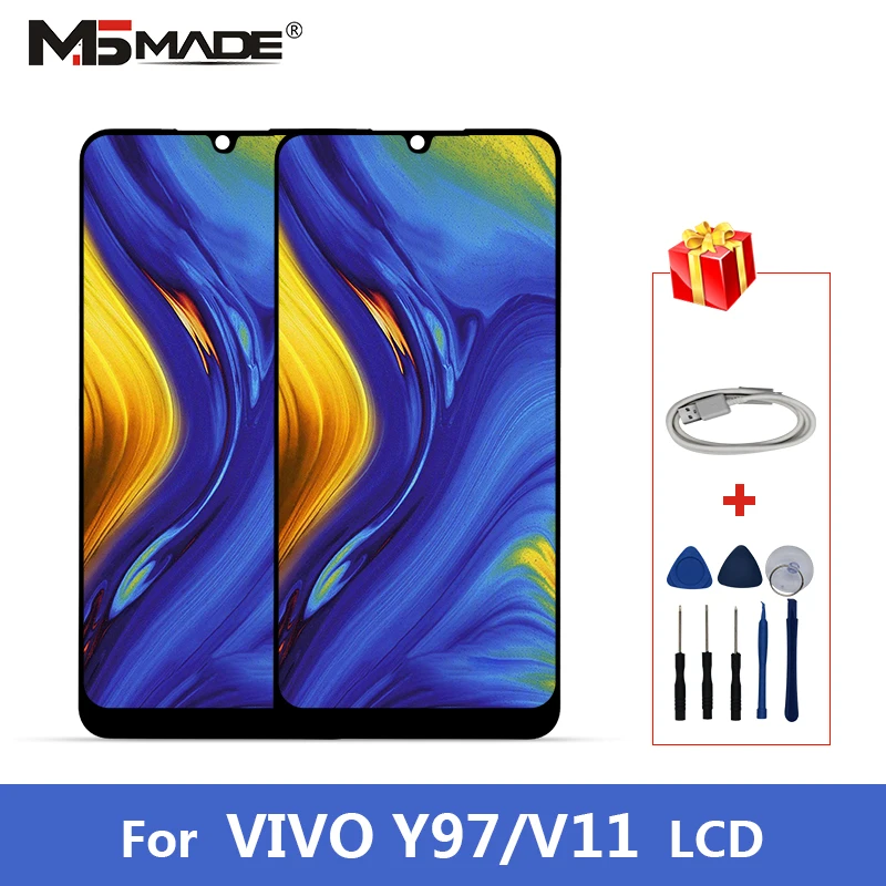 Original For Vivo Y97 / V11 LCD Display Touch Screen Digitizer Replacement Parts For Vivo V11 Y97 Display Free Shipping
Original For Vivo Y97 / V11 LCD Display Touch Screen Digitizer Replacement Parts For Vivo V11 Y97 Display Free Shipping