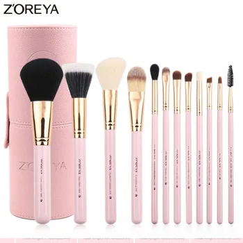 Zoreya Fashional 12Pcs Makeup Brushes Set Cosmetic highlighter eyeliner Brushe Foundation Powder eyebrow Makeup beautify tools
Zoreya Fashional 12Pcs Makeup Brushes Set Cosmetic highlighter eyeliner Brushe Foundation Powder eyebrow Makeup beautify tools