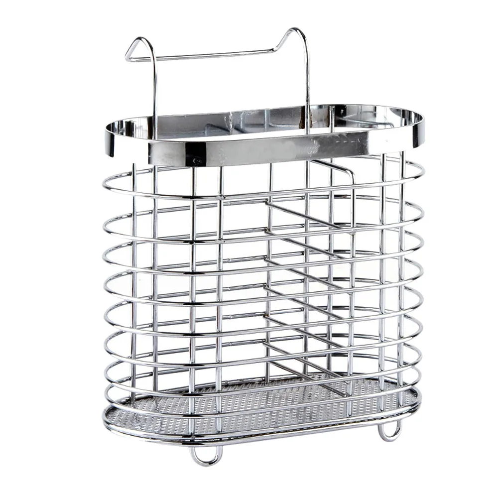 stainless steel Tableware Tube Hanging Tableware Tube Cage Rack Drain Chopsticks Spoon Holder Metal Organizer 1J3
stainless steel Tableware Tube Hanging Tableware Tube Cage Rack Drain Chopsticks Spoon Holder Metal Organizer 1J3