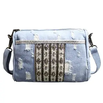 Women Bag 2019 Fashion Denim Handbags Female Jeans Shoulder Bags Women Tote Bag Rhinestone Mini Crossbody Messenger Bag
Women Bag 2019 Fashion Denim Handbags Female Jeans Shoulder Bags Women Tote Bag Rhinestone Mini Crossbody Messenger Bag