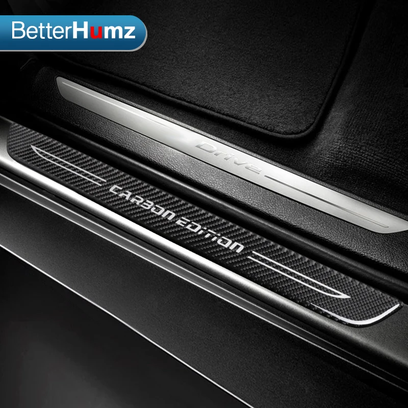 Accessories Door Sill Scuff Plate Guards Carbon Fiber Door Sills Protector Stickers For bmw E70 E71 E84 F15 X1 X5 X6 Car Styling
Accessories Door Sill Scuff Plate Guards Carbon Fiber Door Sills Protector Stickers For bmw E70 E71 E84 F15 X1 X5 X6 Car Styling