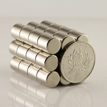 10pcs Dia.10x10mm N50 Rare Earth 10mmx10mm Neodymium DIY Magnet Strong Rod Magnets
10pcs Dia.10x10mm N50 Rare Earth 10mmx10mm Neodymium DIY Magnet Strong Rod Magnets