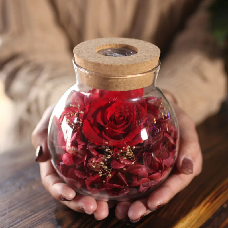 LED Light Handmade Immortal Rose Glass Bottle Colors Gradient Never Withered Flower Artificial Floral Valentine's Day Gif
LED Light Handmade Immortal Rose Glass Bottle Colors Gradient Never Withered Flower Artificial Floral Valentine's Day Gif