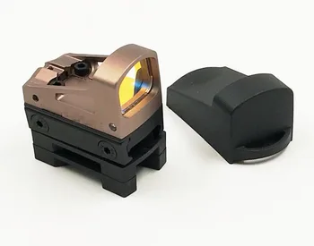 Tactical RMS Reflex Mini Red Dot Sight With Vented Mount and Spacers For Glock Pistol Aluminium Black/Tan for Airgun air Rifle
Tactical RMS Reflex Mini Red Dot Sight With Vented Mount and Spacers For Glock Pistol Aluminium Black/Tan for Airgun air Rifle