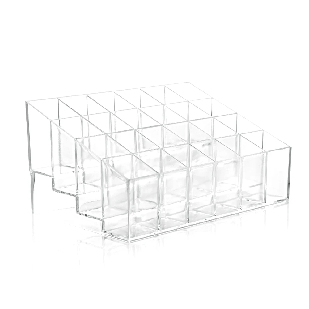 24 Grids Makeup Organizer Storage Box Lipsticks Holder Case Jewelry Display Stand Box Transparent Cosmetic Lipstick Storage Rack
24 Grids Makeup Organizer Storage Box Lipsticks Holder Case Jewelry Display Stand Box Transparent Cosmetic Lipstick Storage Rack