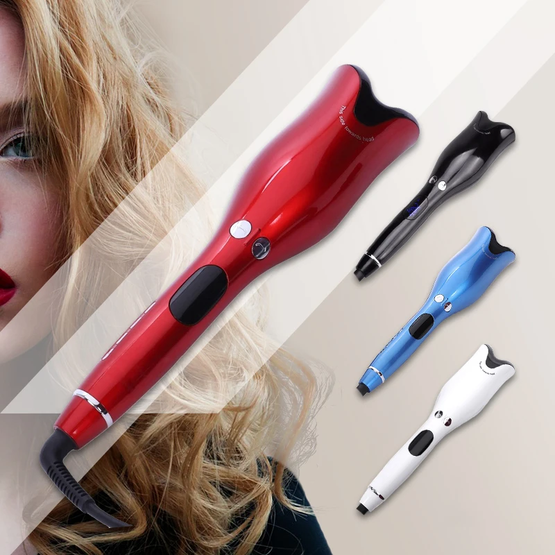 

Dropshipping Automatic Hair Curler Air Spin N Curl 1 Inch Rotating Ceramic Magic Roller Curling Iron Wand Hair Styling Tools