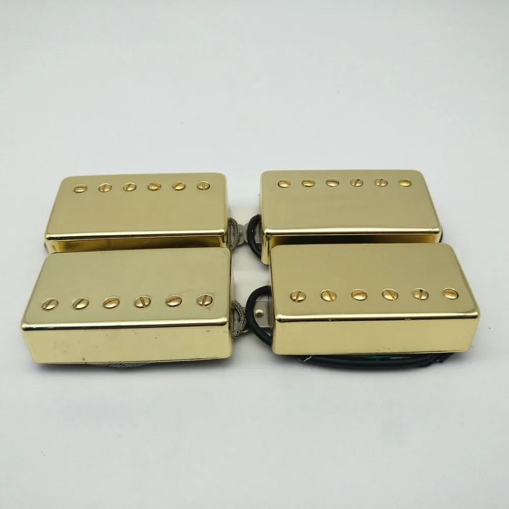 Guitar Pickups Gold Classic 57 Model Alnico5 Humbucker Electric Guitar Pickups 1 Set ,Guitar Parts
Guitar Pickups Gold Classic 57 Model Alnico5 Humbucker Electric Guitar Pickups 1 Set ,Guitar Parts