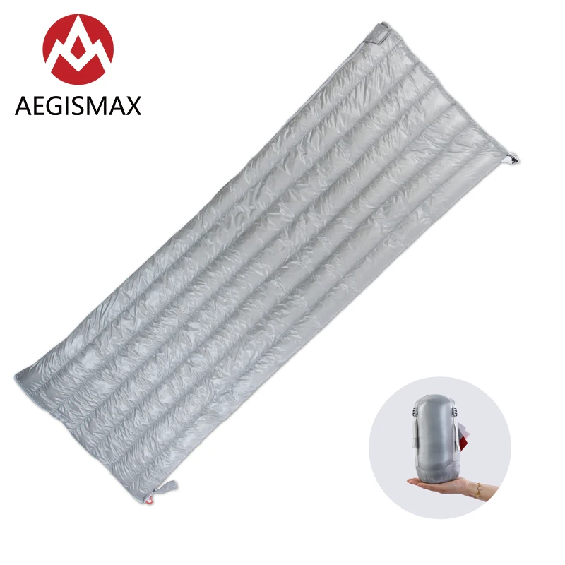 AEGISMAX Filling 280g/308g Ultralight Envelope type White Goose Down Camping Hiking Sleeping Bag Spring&Autumn
AEGISMAX Filling 280g/308g Ultralight Envelope type White Goose Down Camping Hiking Sleeping Bag Spring&Autumn