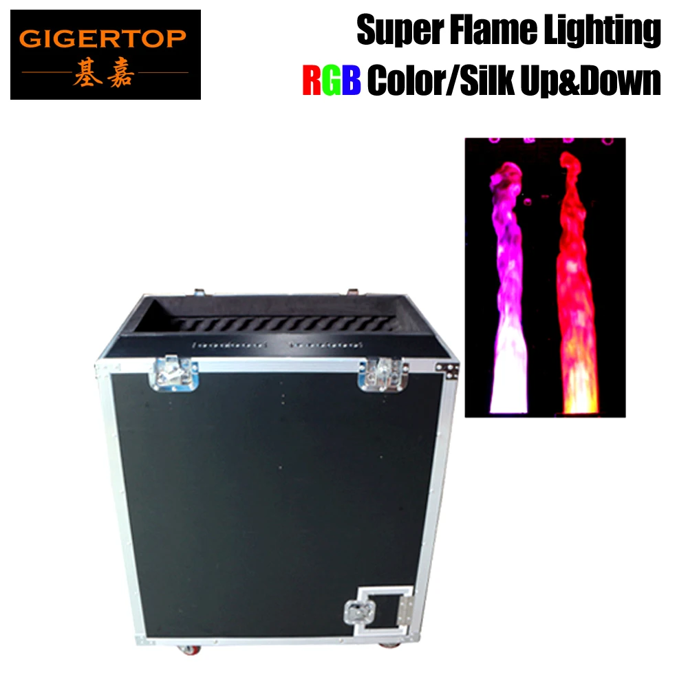 Gigertop TP-T157B High Flame Silk Fire Machine Support Silk Up and Down DMX Control RGB Color Flight Case Packing CE ROHS
Gigertop TP-T157B High Flame Silk Fire Machine Support Silk Up and Down DMX Control RGB Color Flight Case Packing CE ROHS