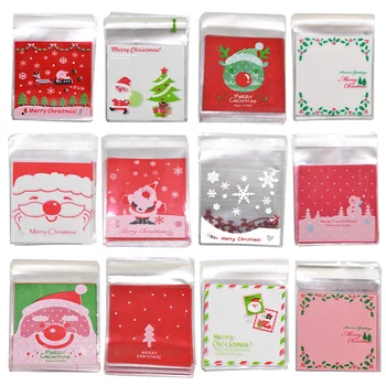 50Pcs 10cm*10cm Cartoon Gifts Bags Christmas Candy Cookie Packaging Self-adhesive Plastic Bags For Biscuits Snack Baking Package
50Pcs 10cm*10cm Cartoon Gifts Bags Christmas Candy Cookie Packaging Self-adhesive Plastic Bags For Biscuits Snack Baking Package