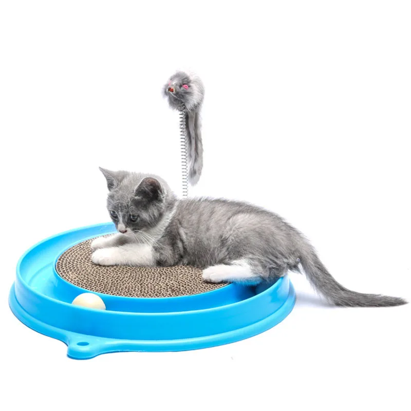 Pet Toys Cat Round Corrugated Paper Cat Interactive Toy Scratch Board Ball Mouse Funny Scratch Board Toy Cat Disk Pet Training
Pet Toys Cat Round Corrugated Paper Cat Interactive Toy Scratch Board Ball Mouse Funny Scratch Board Toy Cat Disk Pet Training