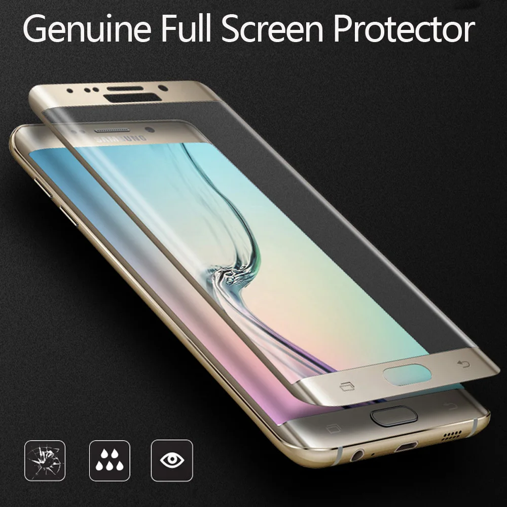 S7 edge 3D Curved Surface Genuine Full Screen Cover Explosion-proof Tempered Glass case for Samsung Galaxy S8 plus S6 Edge Plus
S7 edge 3D Curved Surface Genuine Full Screen Cover Explosion-proof Tempered Glass case for Samsung Galaxy S8 plus S6 Edge Plus